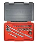 Proto 18PC J54118T Sae 12PT 1/2" Drive Standard Socket Set. Fixed Price $149.99.