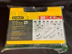 Stanley 85-404 20 Pc Socket Set 3/8" Drive 12 Pt Sae. Fixed Price $58.99.