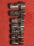 Snap On 7PC 12PT 3/8" Drive Universal Sea Socket Set Mosly Brand New. Fixed Price $190.00.