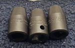 (qty 3) Proto J7412H: 1/2 In. 6-POINT 3/8 Impact Socket Black Oxide. Fixed Price $21.81.