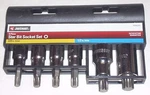Jobsmart 1038285 6PC Star Bit Socket Set 3/8 & 1/2" Drive T40-T60. Fixed Price $19.99.
