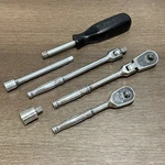 Snap-on 1/4 Set Flex Ratchet Breaker Bar Nut Driver TF936 T936 TM4A Nice. Fixed Price $199.95.