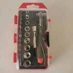 Husky 23 Piece 1/4IN Drive Socket Set. Fixed Price $19.99.