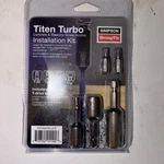 New Simpson Strong-tie Titen Turbo Concrete Masonry Screw Installation Kit. Fixed Price $15.00.