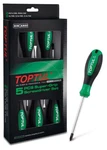 Toptul GAAE0507 5PCS Slotted & Phillips Super-grip Screwdriver Set. Fixed Price $29.99.