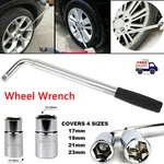 Lug Nut Wrench (17/19MM) & (21/23MM) Van Car Brace Extendable Wheel Socket Tyre. Fixed Price $17.99.