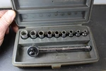 Craftsman !/4" Sae Socket Set. Fixed Price $18.00.