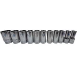 Matco Tools 3/8 Drive Bi Series 6PT Mid-length Metric Chrome Sockets 8-19MM. Fixed Price $109.98.