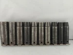 Snap On Simm 10-19 1/2" Drive 6-POINT Metric Deep Impact Piece Socket Set Usa. Fixed Price $175.00.