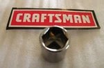 New Craftsman 1/2" Dr Metric Mm Shallow Socket Point 6PT- Any Size. Fixed Price $7.89.