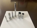 Craftsman 6 Pc Set Extension Accessory With 2 Spark Plug Sockets Laser. Fixed Price $12.50.