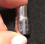 Vintage Craftsman 6MM Socket 1/4 Drive Point 43502 Usa Nos. Fixed Price $9.99.