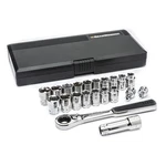 Gearwrench 21 Pc. 3/8" Drive 6 Pt. Pass-thru Tool Set, Sae/metric 0, Silver. Fixed Price $113.48.