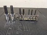 #AX261 Armstrong Usa 1/4" 3/8" 1/2" Drive Torx & Hex Socket Set Gmtk. Fixed Price $29.71.