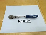 Snap-on Tools Usa 1/4" Drive Power Blue Hard Grip Locking Flex Ratchet THLXD72MB. Fixed Price $399.95.