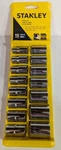 Stanley Socket Set 15 Pc Mm Metric 1/2 Drive Stainless Steel Std Length 89-339. Fixed Price $19.99.