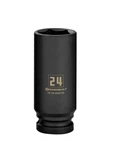 Powerbuilt 1/2 Inch Drive X 24 Mm Point Deep Impact Socket - 647191. Fixed Price $18.99.