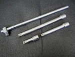Vintage Craftsman 1/2" Drive Sliding Handle & Extensions 44151 44131 44132 Usa. Fixed Price $49.95.