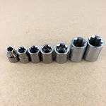 Vtg Craftsman 7 Piece Set Of Point Sockets 3/8" & 1/2" Drive 1/4" -9/16" Usa. Fixed Price $39.99.