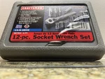 Craftsman Usa 34746 Metric 12 Piece 1/4 Drive Socket Set. Fixed Price $45.00.
