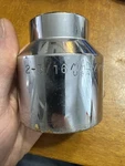 Mac Tools Z702R Large 3/4 Drive 2-3/16 Socket. Fixed Price $44.99.
