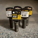 Five Dewalt DW2289 11/16" Impact Ready Point Deep Sockets 3/8" Drive - New. Fixed Price $18.99.