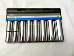 Master Mechanic 8-PC. Sae Deep Socket Set, 1/2-IN. Drive Easy To Read, 6 Point. Fixed Price $23.50.
