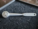 Vintage Indestro No. 2875 Socket Ratchet Wrench 1/4" Drive Nice One!. Fixed Price $34.99.