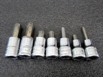 Snap-on 3/8" Drive 7PC Metric Hex Key Socket Set 207EFAMY Usa. Fixed Price $99.95.