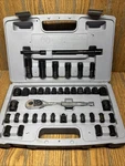 Husky 3/8 In. Drive Mechanics Tool Set - 40 Pc. W/ Stanley Ratchet Metric Sae. Fixed Price $44.99.