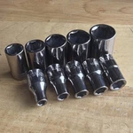 Kobalt Tools Metric Shallow Socket Set 1/4" Drive 6 Point 10PC 4MM 12MM Usa. Fixed Price $39.95.