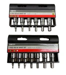 Master Mechanic 128544, 128520, 6 & 7 Piece Hex Bit Socket (lot Of Sets). Fixed Price $42.98.