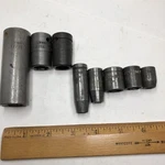 Lot Of Mis Mix (8) Cornwell Tools 3/8 1/2 Dr Impact Socket Wrench Sae/metric Usa. Fixed Price $29.95.