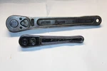 Snap-on Tools FN720A 3/8" Short Chrome Ratchet & NO.71-M 1/2" 2PC Lot. Fixed Price $150.00.
