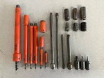 Apex Fastening Tools U-guard Misc Lot Pin Lock Extensions Sockets Bit Holders. Fixed Price $150.00.