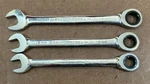 Ace Gearwrench Ratcheting Professional Metric 14, 13, 12MM Wrenches. Fixed Price $29.99.