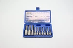 Westward 1EZJ3 10 Piece Sae Hex Bit Socket Set 3/8" And 1/2" Drive With Case. Fixed Price $38.99.