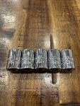 Proto 1/2 Lot Of Pieces 3/8" Drive 12 Point Shallow Sockets Usa Sae #J5216. Fixed Price $35.00.