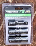 Pittsburgh 1/2" Drive 3PC Impact Lugnut Flip Socket Set Model #62491. Fixed Price $19.99.