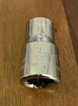 Craftsman Usa 13MM Socket 12 Point 1/2" Drive Inverted G2 44234. Fixed Price $10.00.