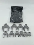 Craftsman Sae Standard Drive 10 Pcs Crowfoot Wrench Set 3/8"-1" Complete. Fixed Price $73.03.