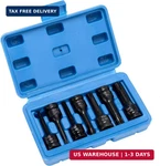 7-PIECE 3/8 Inch T20-T60 Torx Star Driver Bit Socket Set Cr-mo One-piece. Fixed Price $31.66.