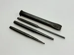 Snap-on Tools Usa 4PC Punch Chisel Set Lot, PC828, PPC107L, PPC208A, PPC206A. Fixed Price $33.24.