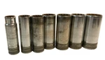 Sk 1/2IN. Drive 12 Point Deep Sockets Set Of 7. Fixed Price $46.74.