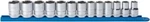 Gearwrench Pc. 1/2" Drive 6 Pt. Standard Socket Set, 13-PIECE Kit, Multi. Fixed Price $80.10.