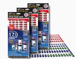Economy Master Set (3 Pack) Chrome Foil Socket Labels - 510 Tool Decals 6 Sheets. Fixed Price $29.95.