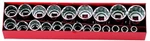 Koken 4251M 1/2"SQ. Drive 12 Point Socket Set 22 Pcs 10 MM-32 Japan. Fixed Price $176.99.