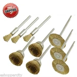 Rotary Brass Wire Brush Dremel 8220-2/28 395 4000 1/8" Shank Clean Polish Tool. Fixed Price $10.99.
