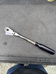 Sears Craftsman 12" Flex Head Ratchet 3/8" Drive Black 44836 Vt Usa Nos. Fixed Price $99.95.