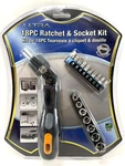 Ultra U12-40525 Screwdriver Ratchet & Socket Kit 9 X Bits 18 Pcs.. Fixed Price $15.95.